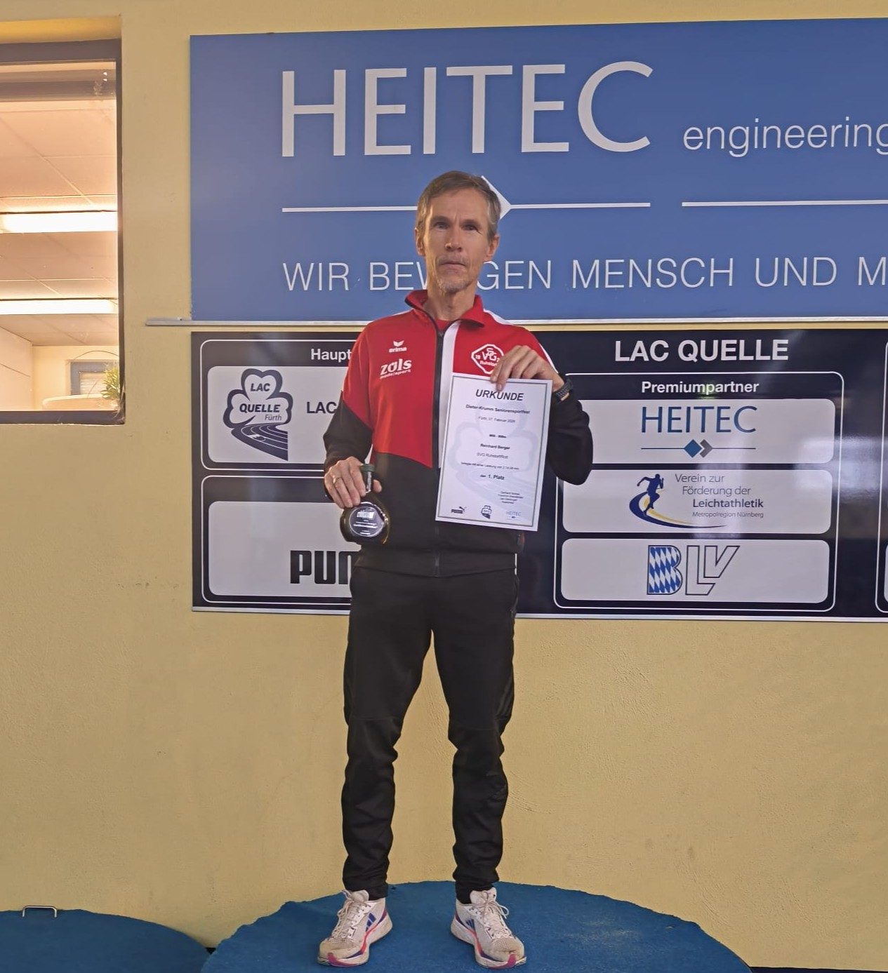 34. Dieter-Krumm Senioren-Hallensportfest in Fürth